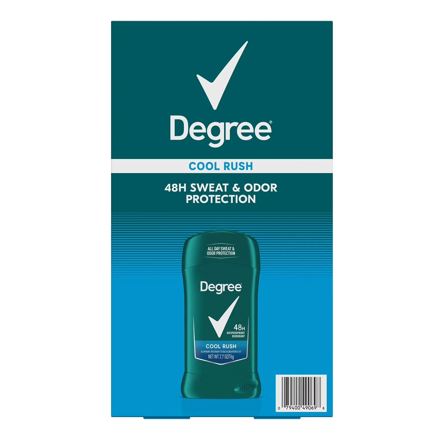Degree Men Dry Protection Antiperspirant Cool Rush - (5x2.7)oz/1pk - Image 2