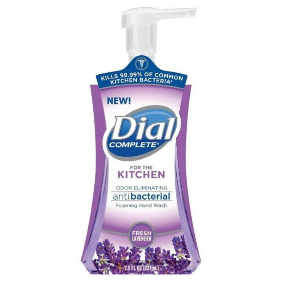 Dial Antibac Foaming Hand Wash Fresh Lavender - 7.5oz/6pk