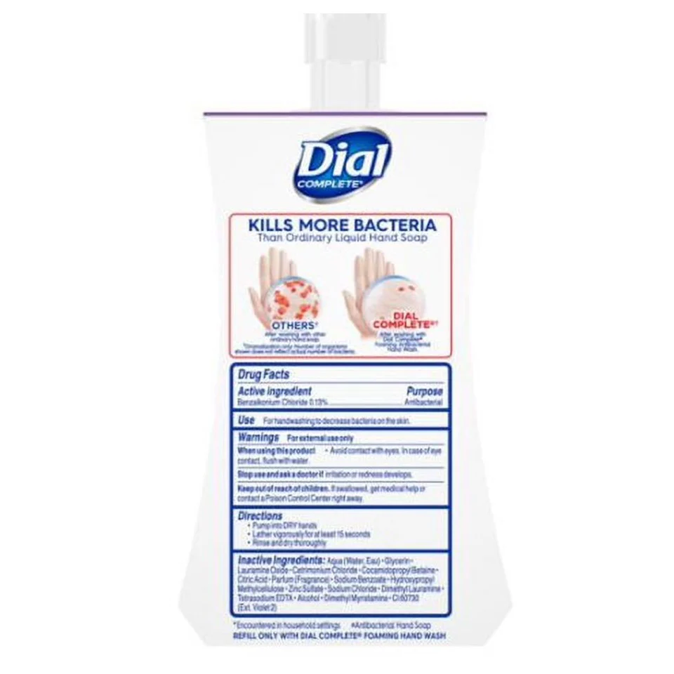 Dial Antibac Foaming Hand Wash Fresh Lavender - 7.5oz/6pk - Image 2