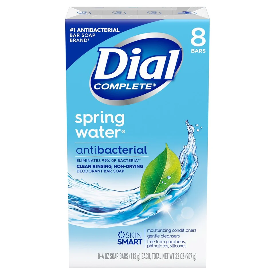 Dial Bar Spring Water - (8x4.0)oz/4pk