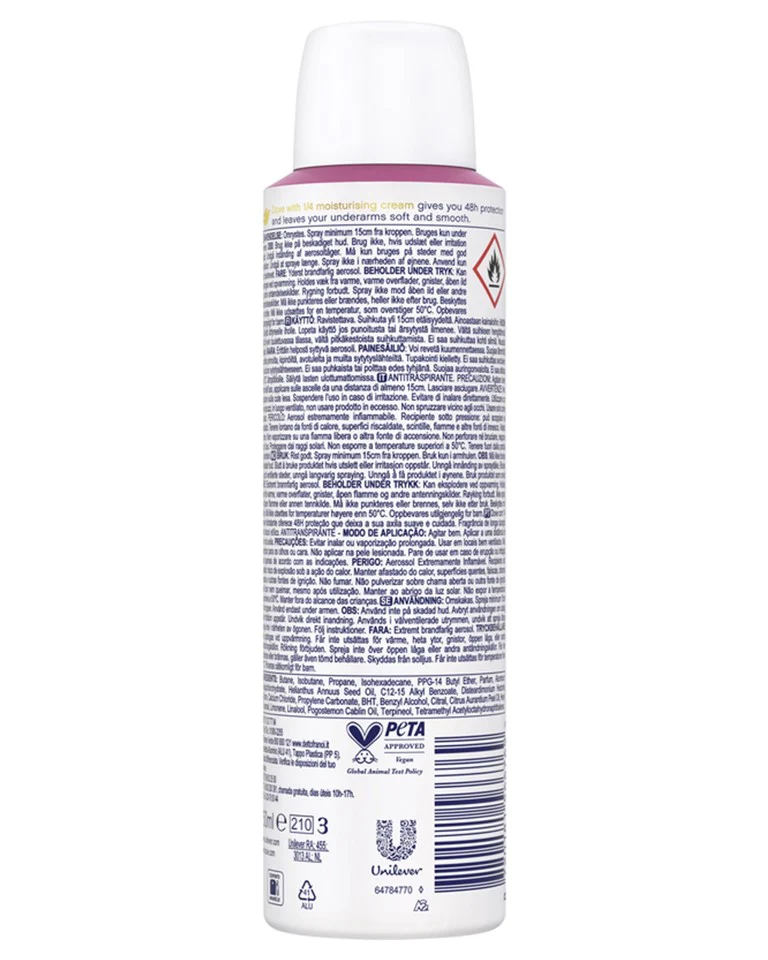 Dove Anti-Perspirant Spray Floral Fresh - 5.0oz/150ml/6pk - Image 2
