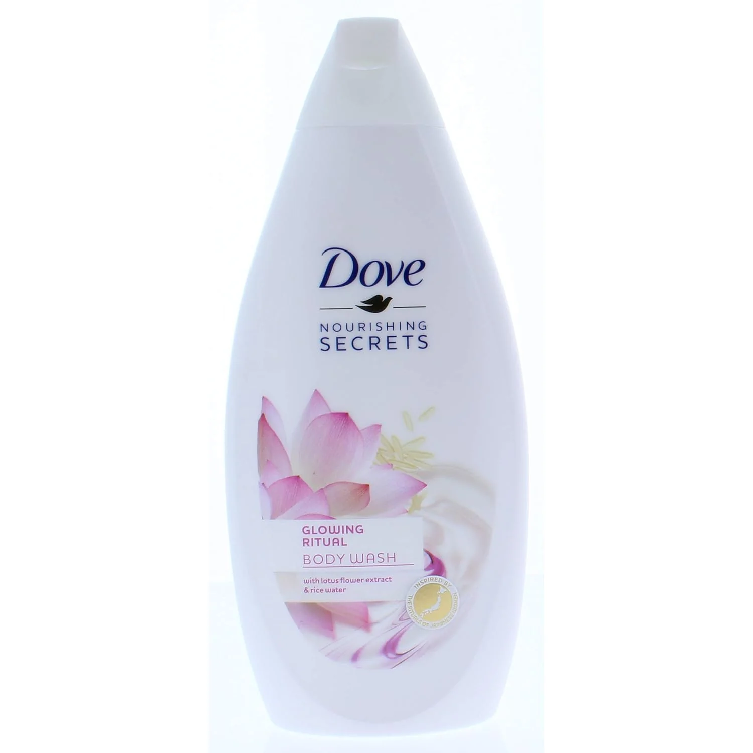 Dove Body Wash - Glowing With Lotus Flower Extract & Rice Water - 13.5oz(400ml)/6pk