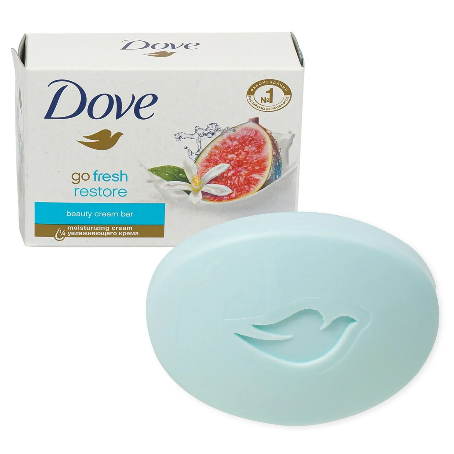 DOVE SOAP GO RESTORE Fig BAR - 4.75oz/48pk