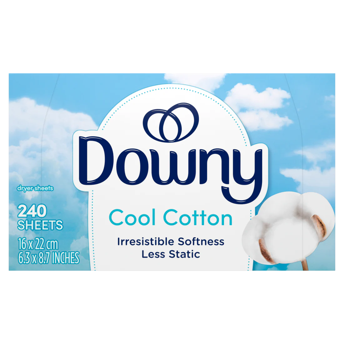 Downy Fabric Softener Dryer Sheets April Fresh - 240ct/4pk