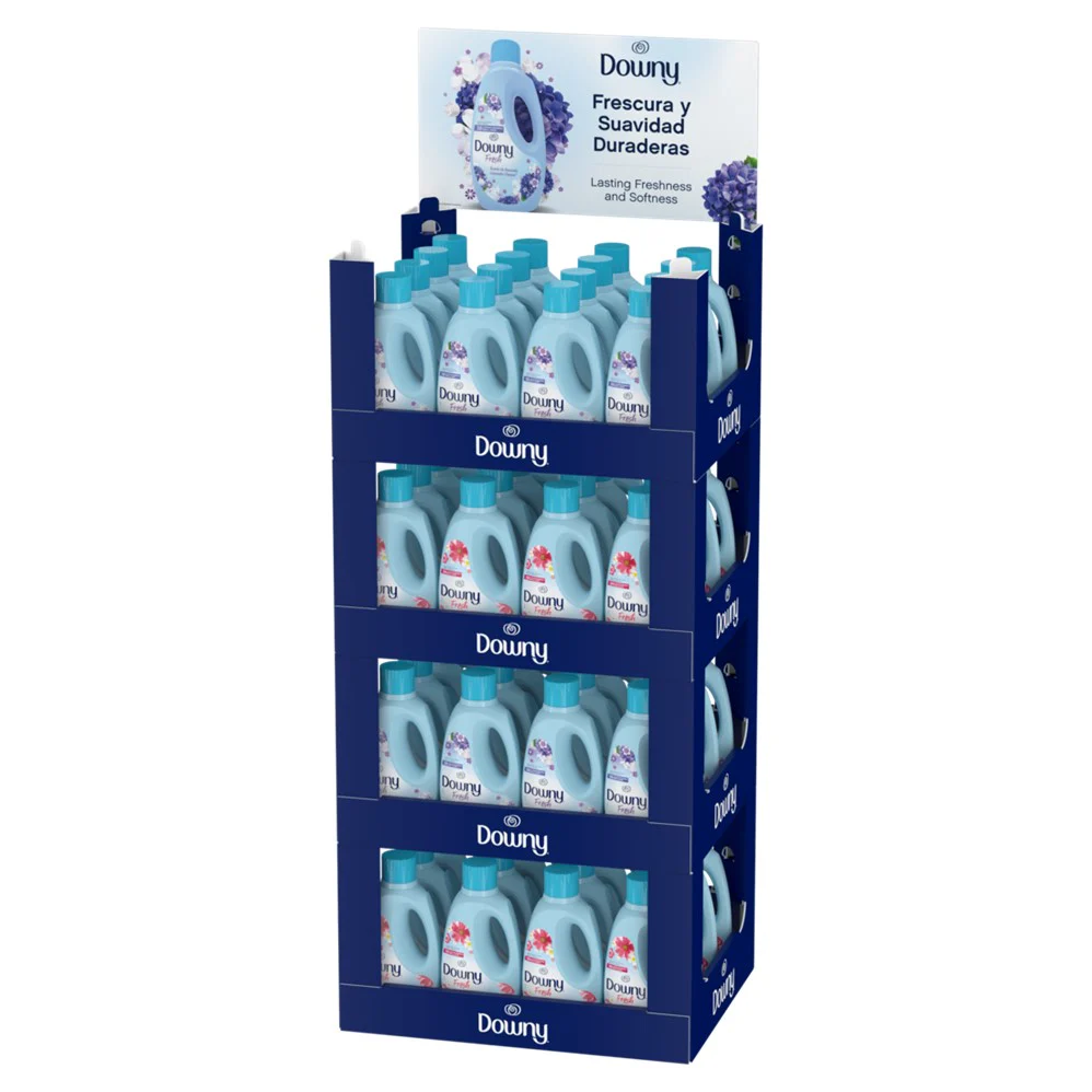 Downy Liquid Fabric Softener Display (32x50oz Sweet Summer; 32x50oz Lavender Dream) - 50oz/64pk