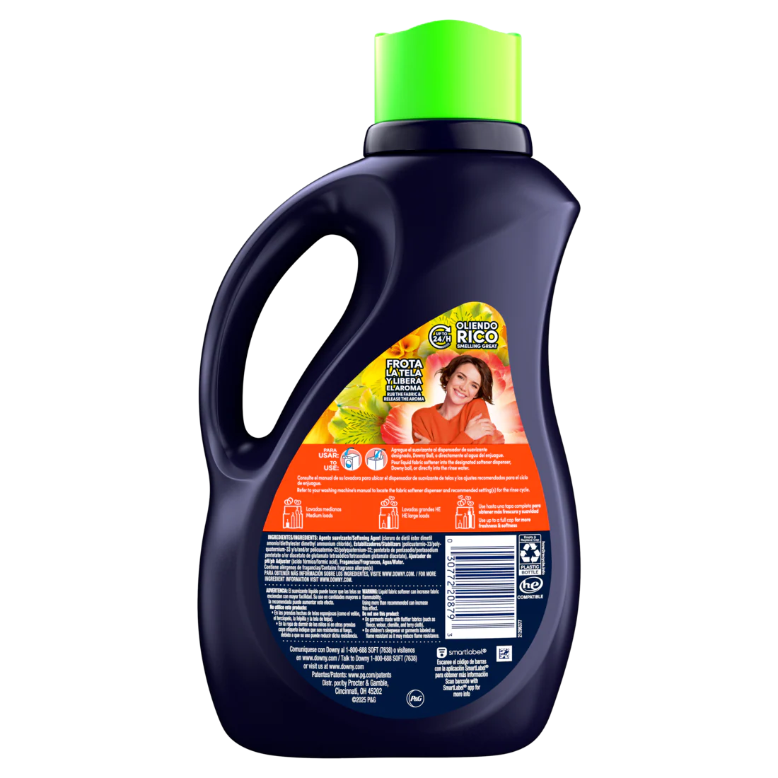 Downy Intense Fabric Softener Liquid Purity Scent 105 Loads In-Wash Liquid Fabric Softener And Laundry Conditioner - 77oz/4pk - Image 2