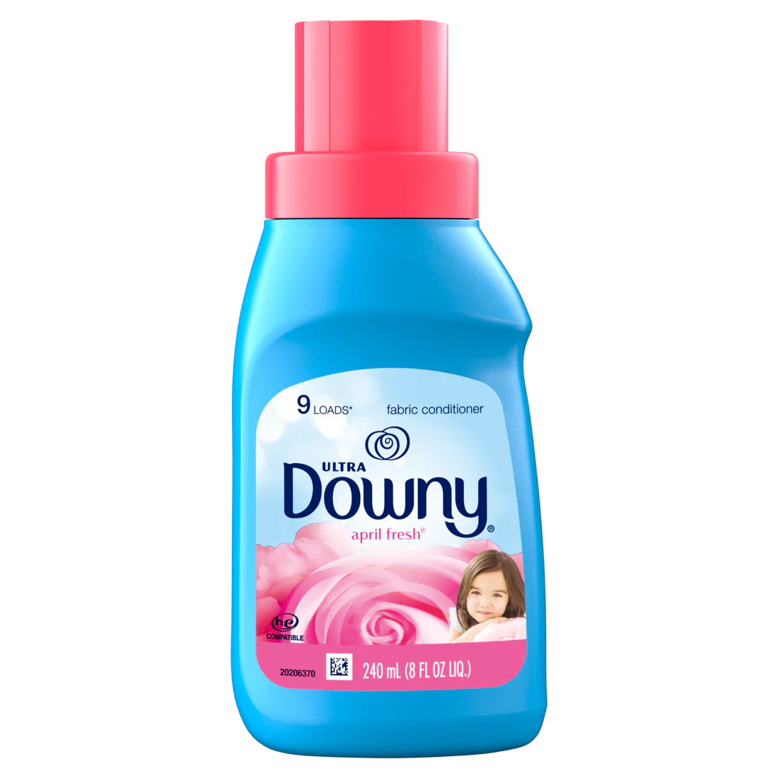 Downy Soft 2-in-1 Soft And Fresh Liquid Fabric Softener April Fresh 9 Loads Fabric Conditioner Liquid Provides Softness And Freshness For Fabrics - 8oz/12pk