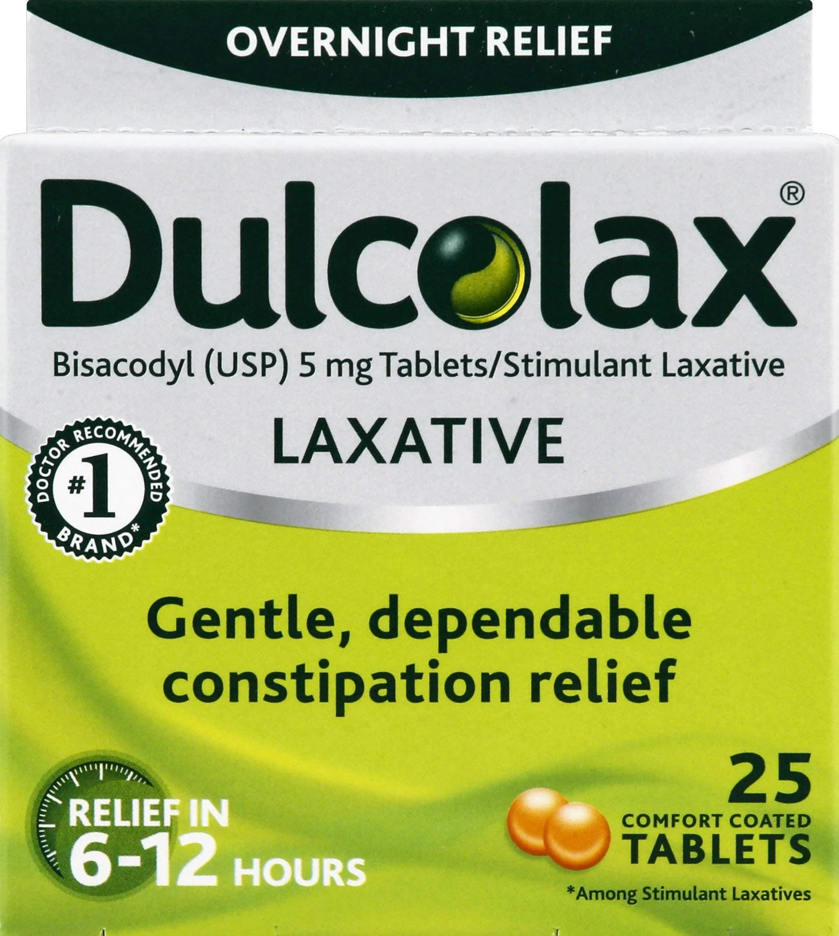 Dulcolax Stimulant Laxative Tablets - 25ct/36pk