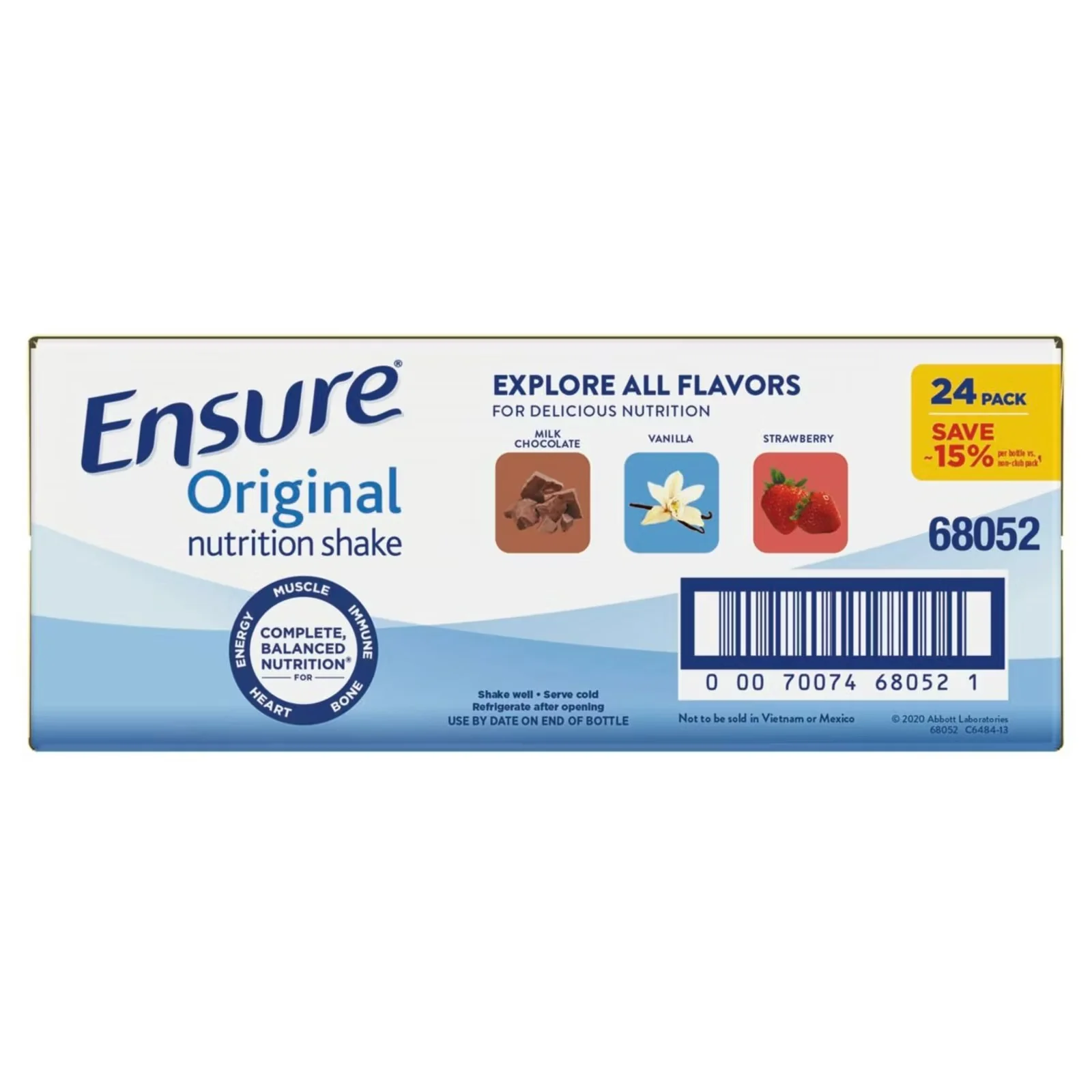 Ensure Nutrition Shake Strawberry - 8oz/24pk - Image 2
