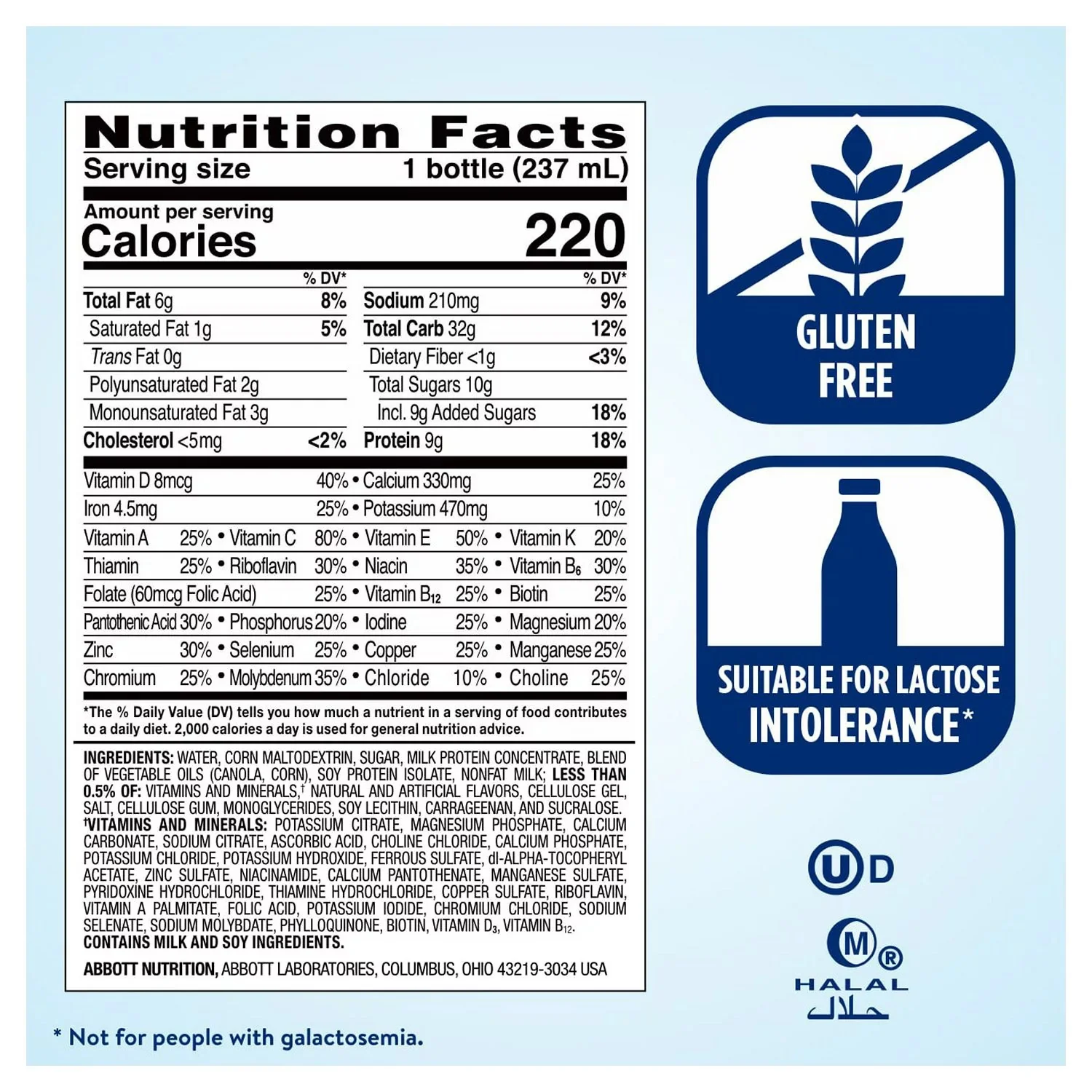 Ensure Nutrition Shake Vanilla - 8oz/24pk - Image 2