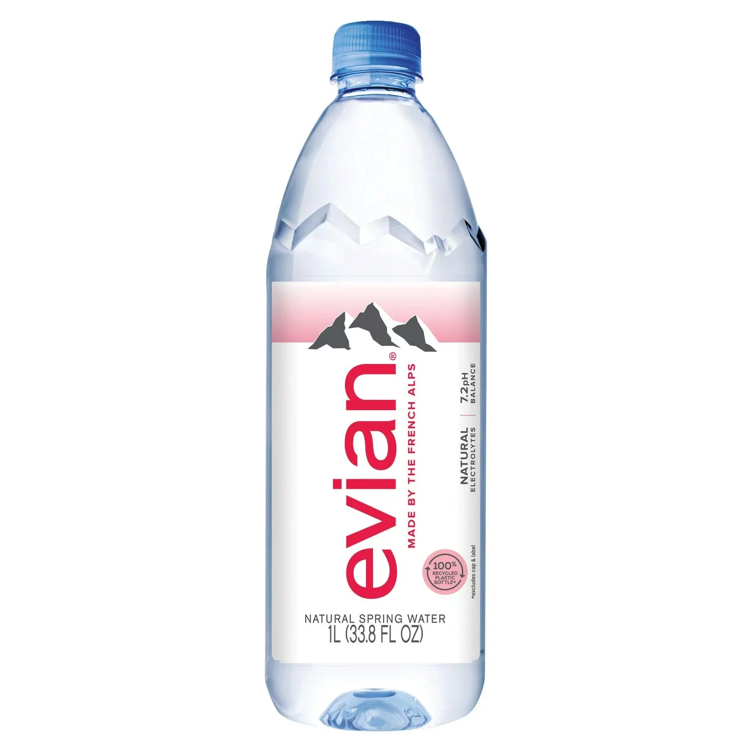 Evian Natural Spring Water - 1L/12pk - Image 2