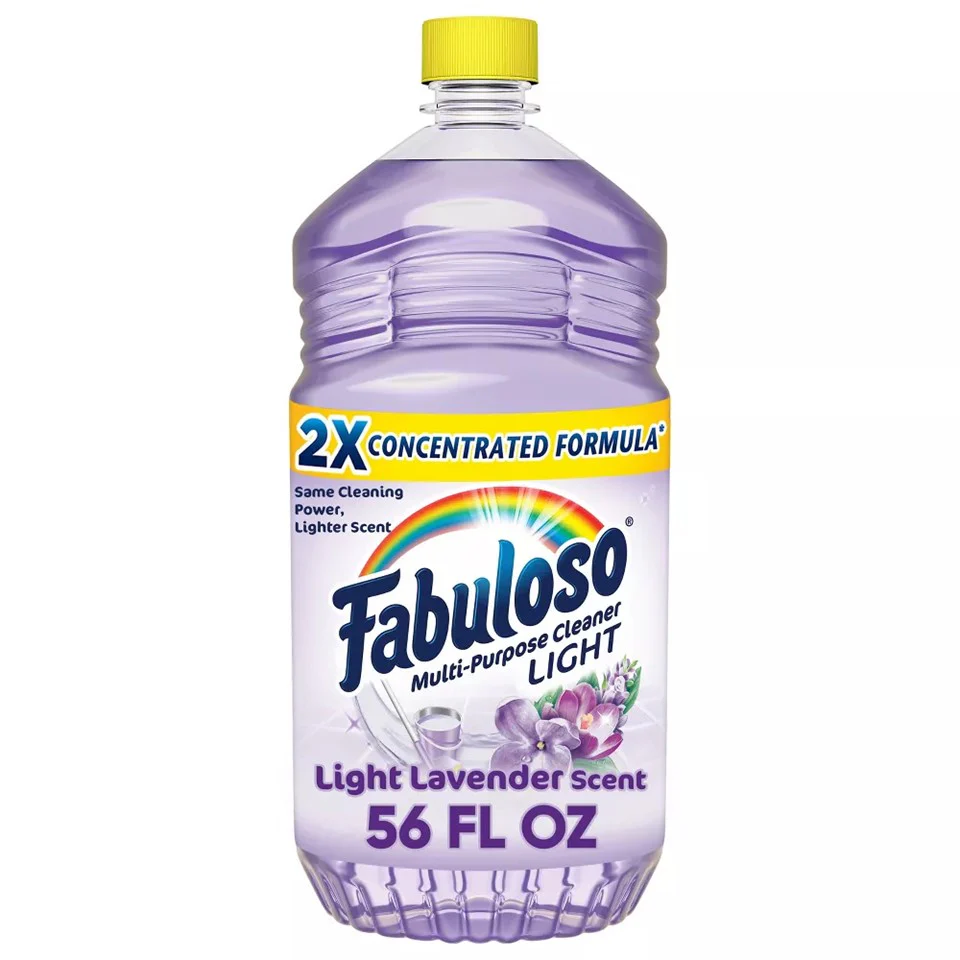 Fabuloso 2X Concentrated Formula Multi Purpose Cleaner Light Lavender - 56oz/6pk