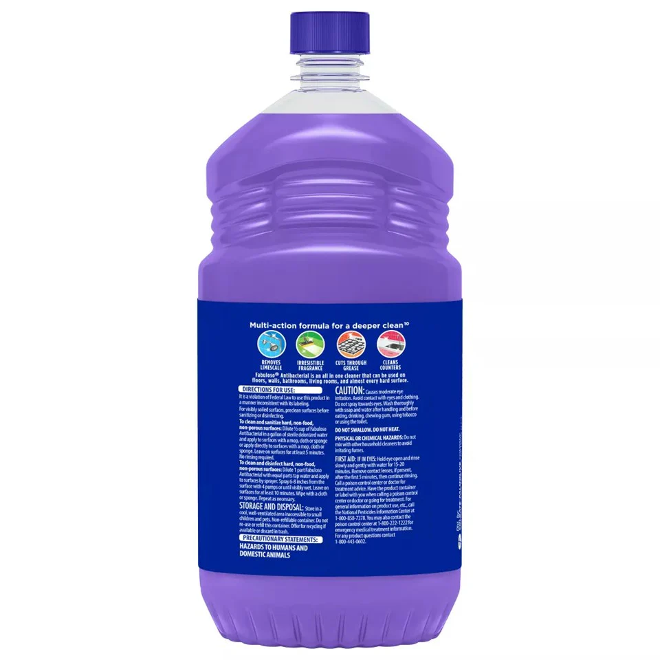 Fabuloso Anti-Bacterial Multi Purpose Cleaner Lavender - 48oz/6pk - Image 2