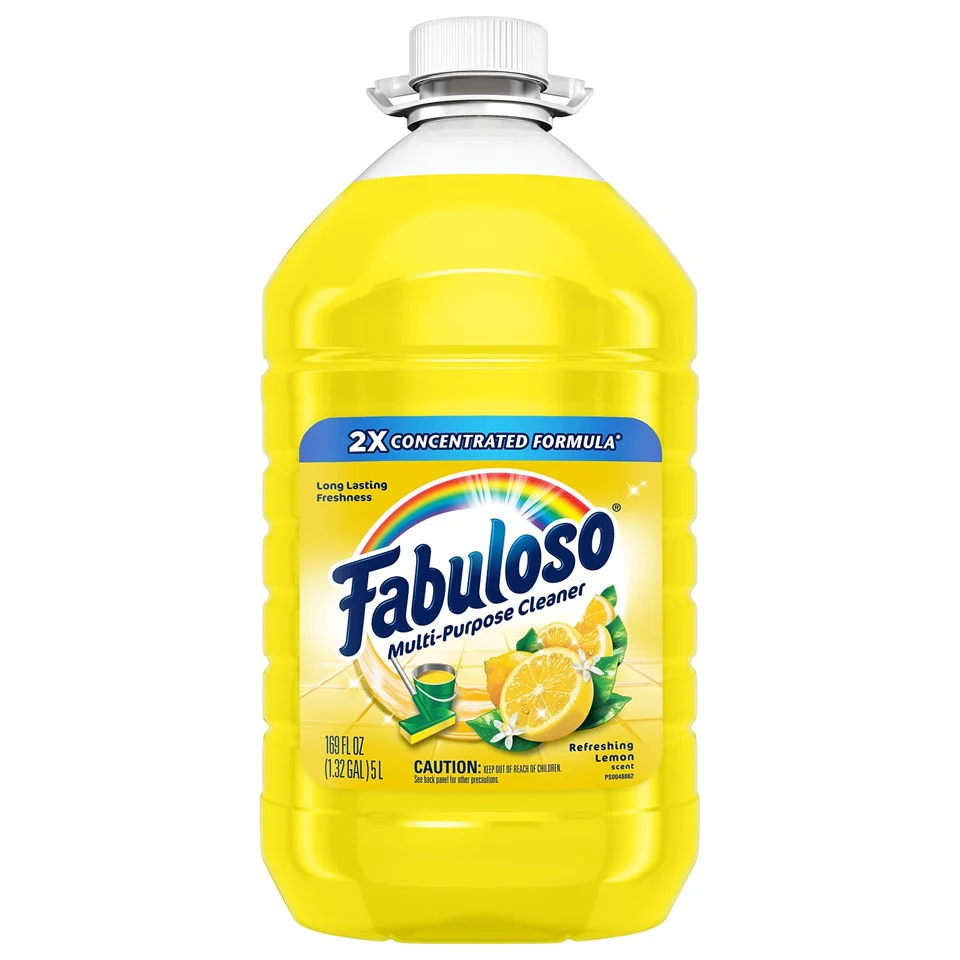 Fabuloso 2X Concentrated Formula Multi Purpose Cleaner Refreshing Lemon - 169oz/3pk