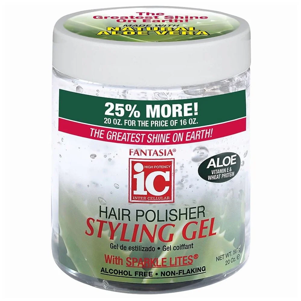 Fantasia Hair Polisher Styling Gel - 20oz/6pk