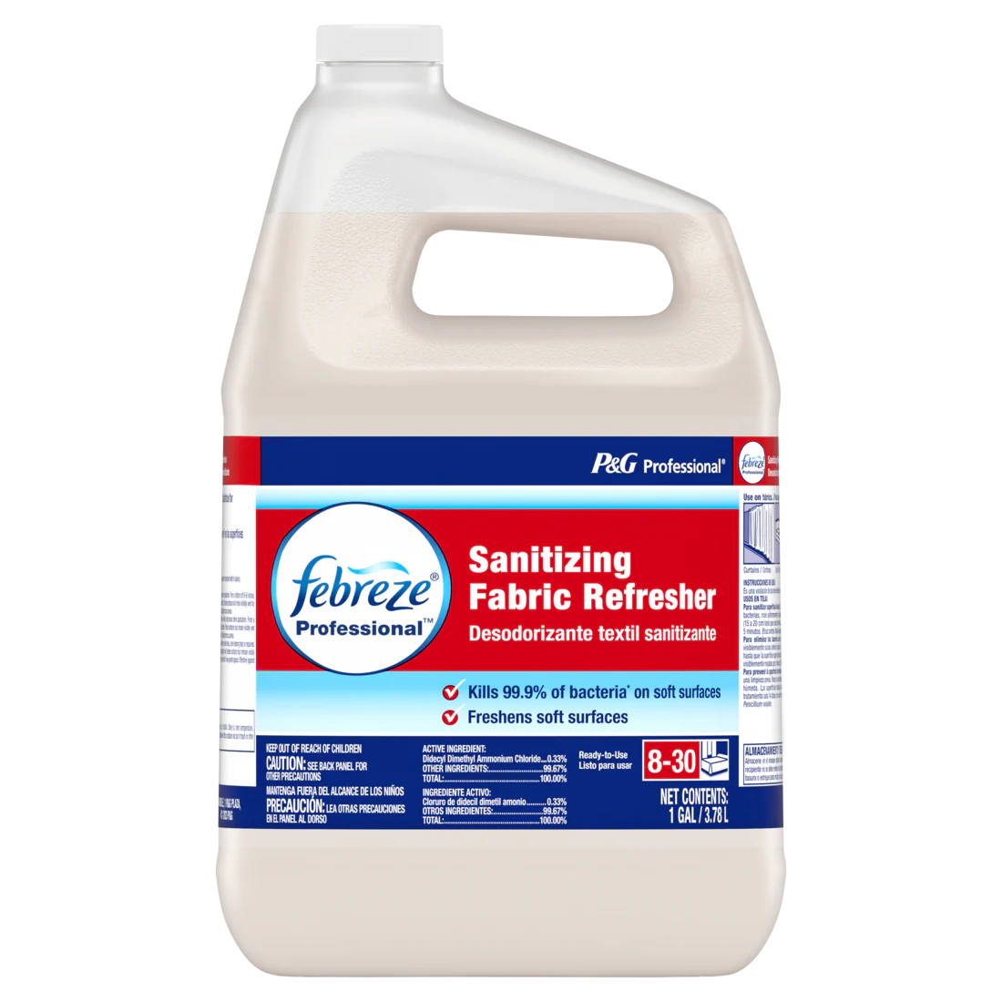Febreze Professional Sanitizing Fabric Refresher 1 Gallon - 1gal/3pk