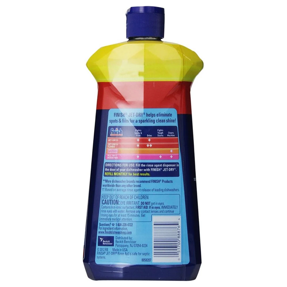 Finish Jet-Dry Rinse Agent - Liquid Original - 23oz/6pk - Image 2