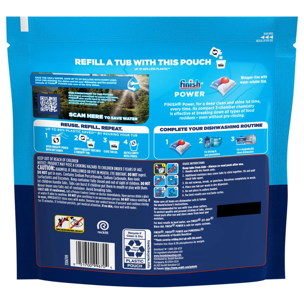 Finish Power - 43ct/4pk - Image 2