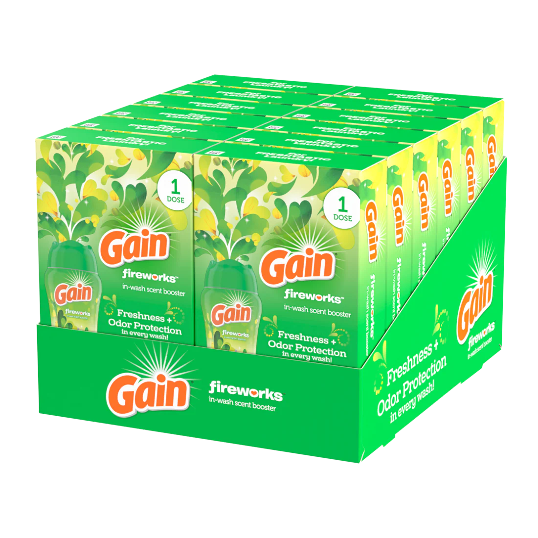 Gain Fireworks In-Wash Scent Booster Beads Original Scent 1 Use - 1ct/24pk - Image 2