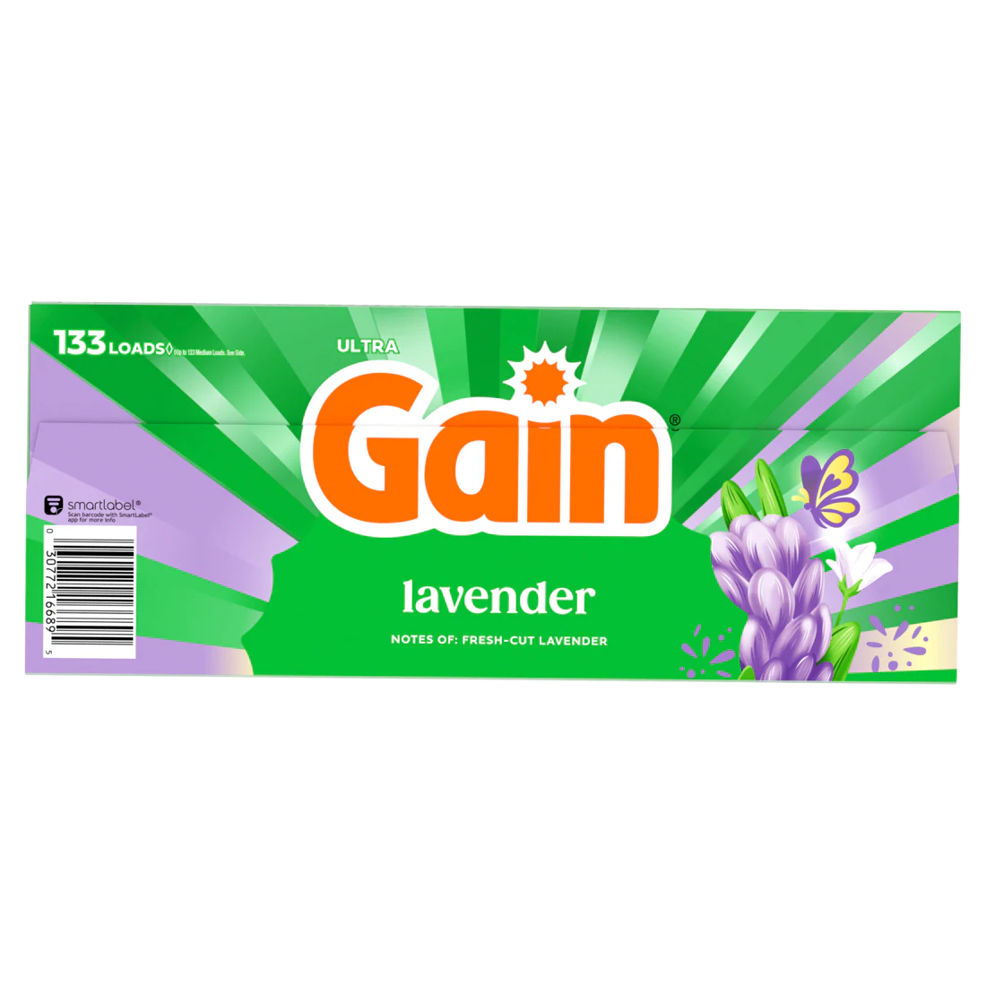 Gain Powder Laundry Detergent Lavender Scent 133 Loads - 123oz/2pk - Image 2