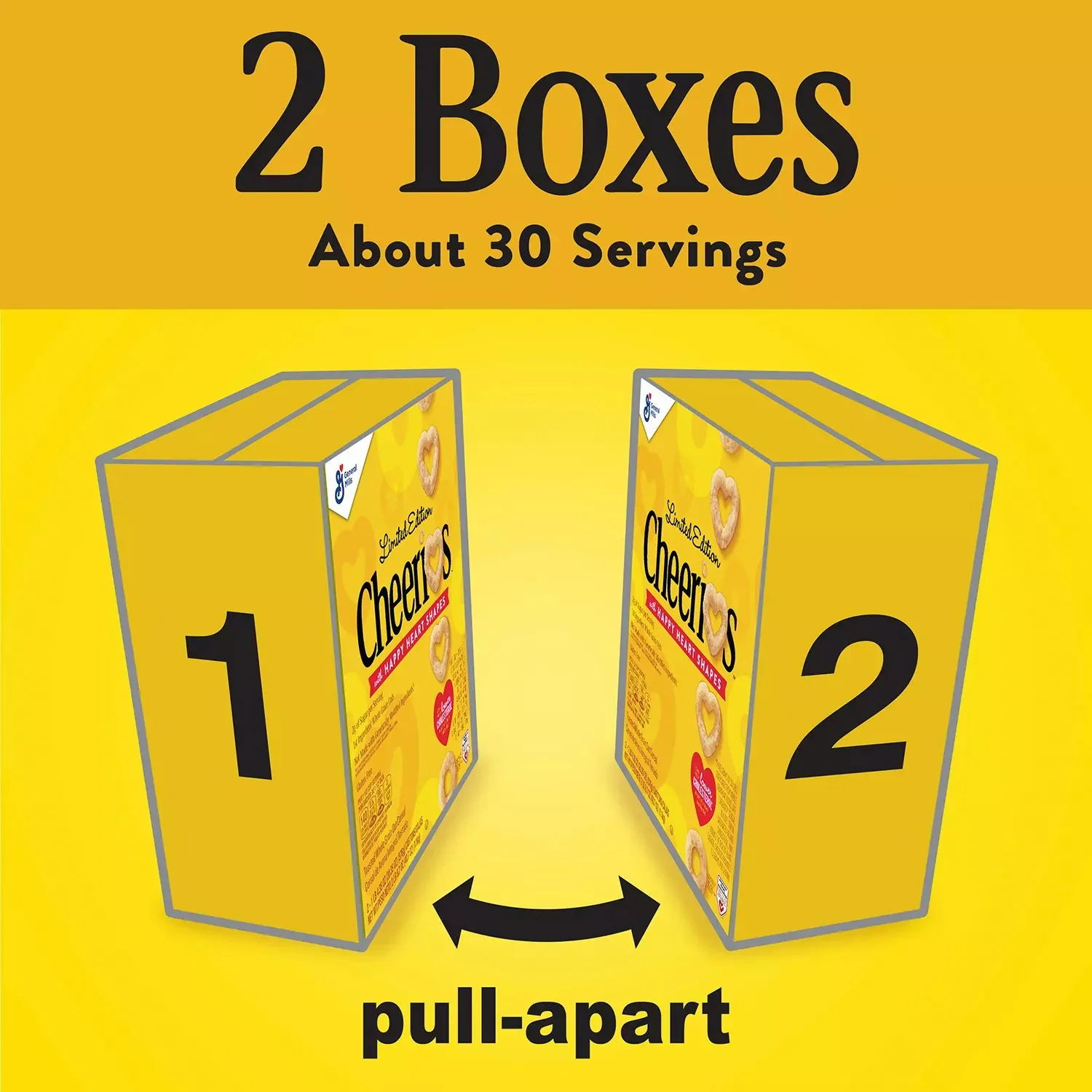 General Mills Cereal Whole Grain Cheerios - 20.35oz/2pk - Image 2