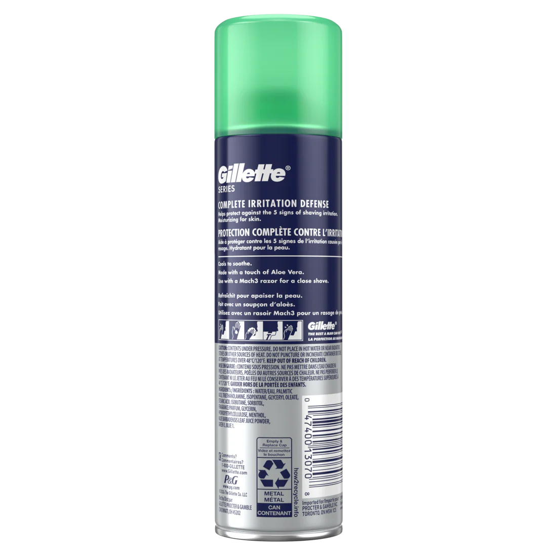 Gillette Series Soothing Shaving Gel For Men Protects Against 5 Signs Of Shaving Irritation Shave Gel With Aloe Vera Suitable For Sensitive Skin - 7oz/12pk - Image 2