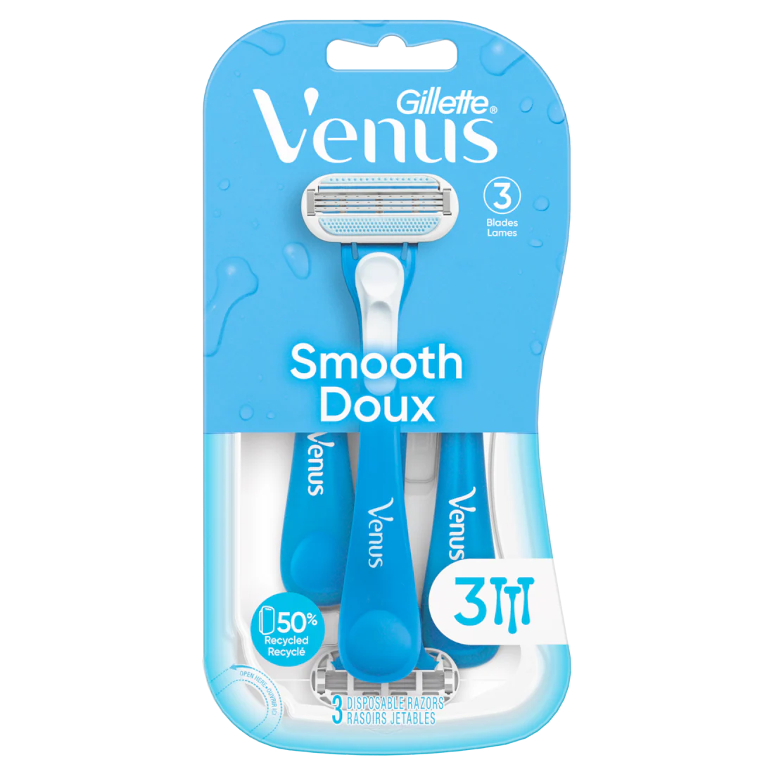 Gillette Venus Oceana Women's Disposable Razor - 3ct/8pk