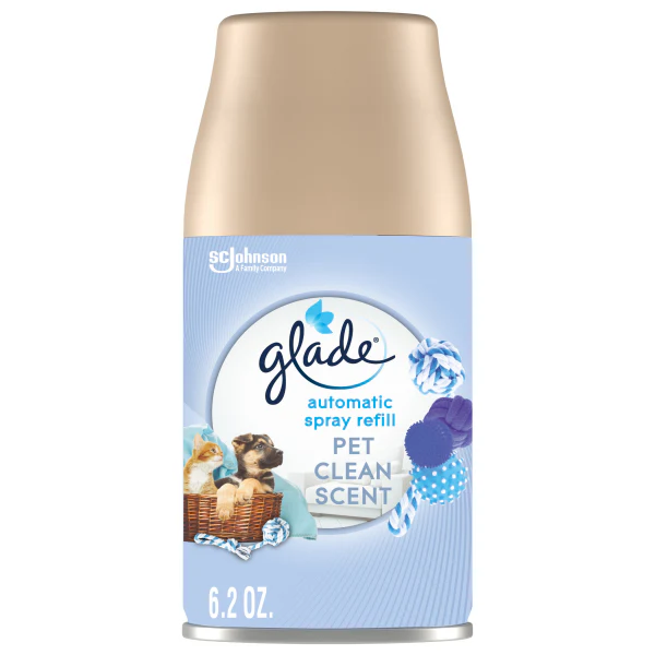 Glade Automatic Spray Refill Pet Clean Scent - 6.2oz/6pk