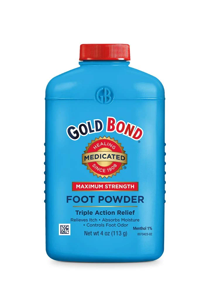 Gold Bond Medicated Maximum Strength Foot Powder - 4oz/3pk