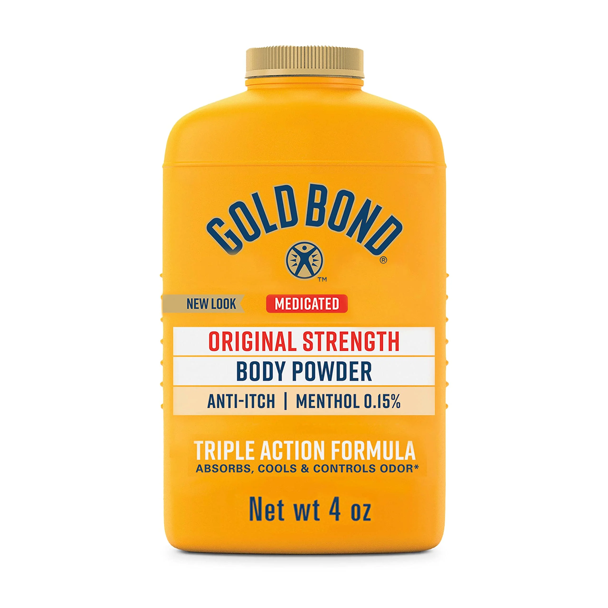 Gold Bond Medicated Original Strength Body Powder - 4oz/3pk
