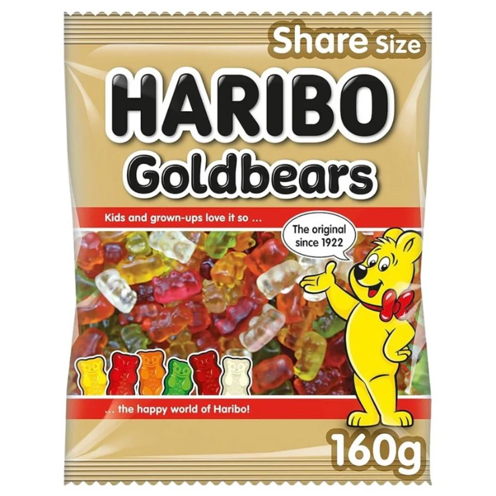 Haribo Goldbears Share Size - 160g/12pk