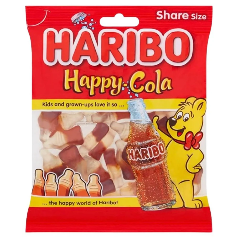 Haribo Happy-Cola Share Size - 160g/12pk