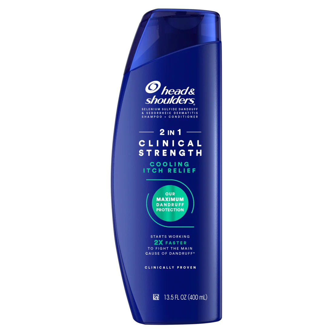Head & Shoulders Clinical Strength Cooling Itch Relief 2-in-1 For Stubborn Dandruff - 13.5oz/6pk