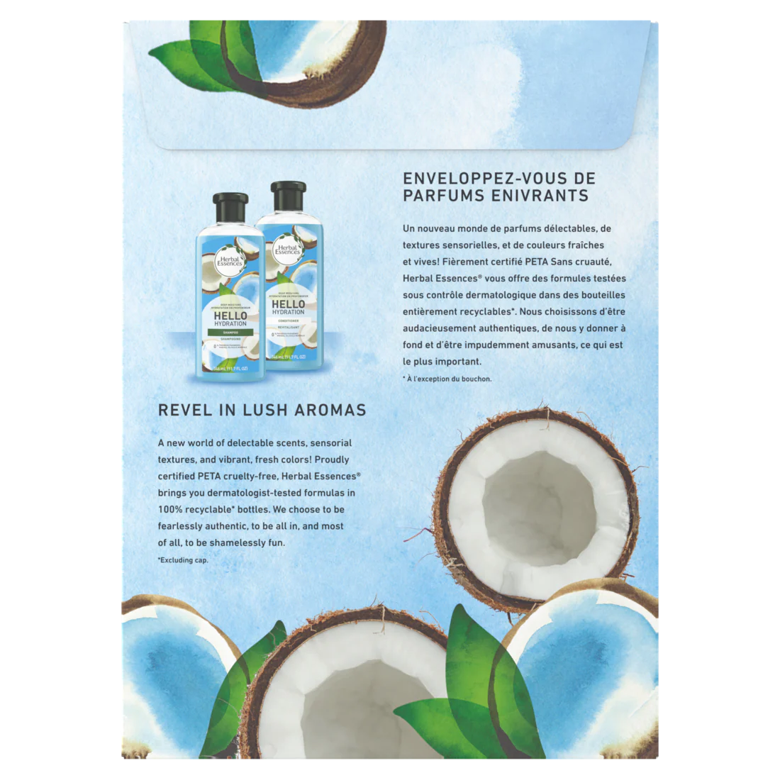 Herbal Essences Hello Hydration Shampoo & Conditioner Bundle Pack - (2x11.7)oz/4pk - Image 2