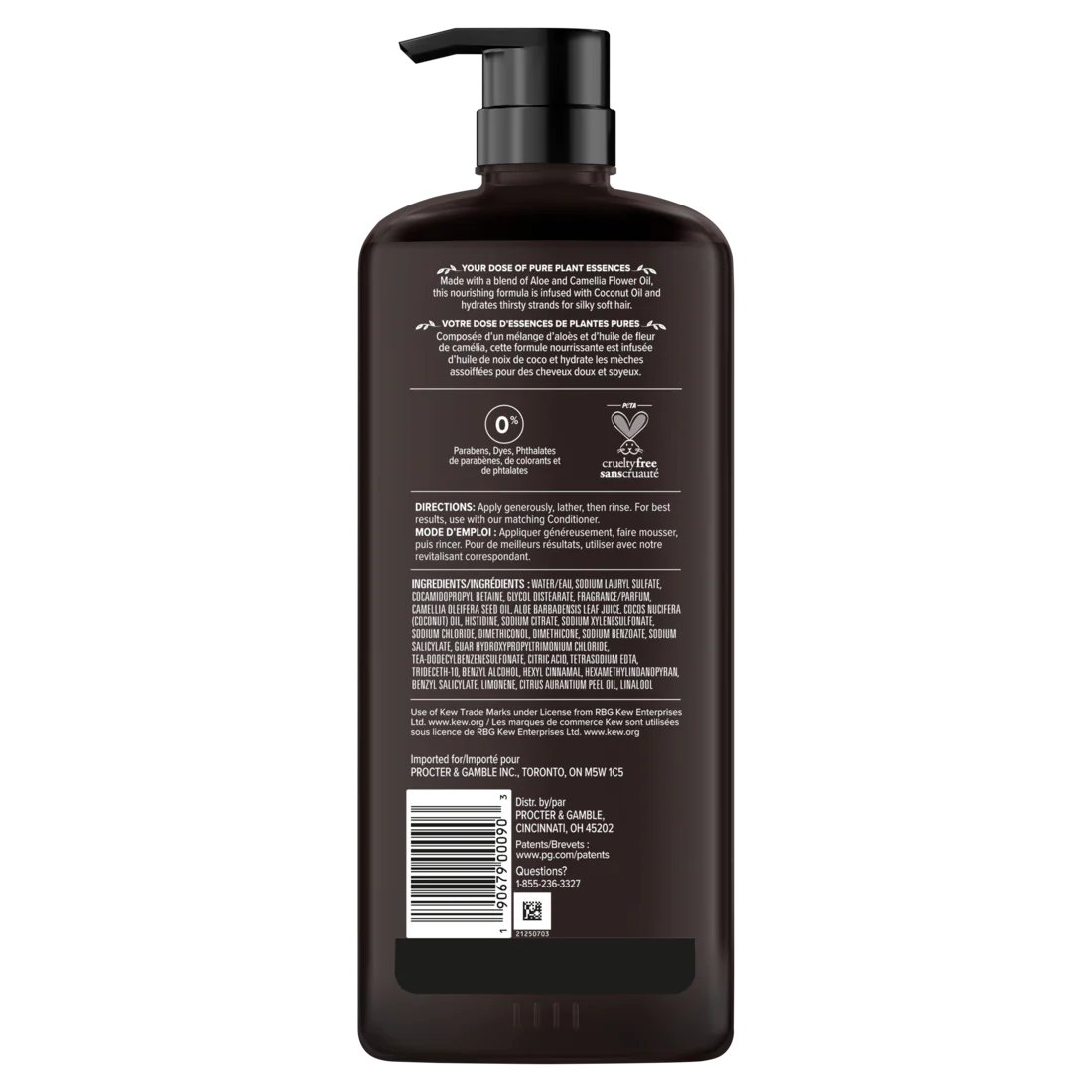 Herbal Essences Coconut Oil Hydrating Shampoo With Certified Camellia Oil And Aloe Vera For All Hair Types Especially Dry Hair - 20.2oz/4pk - Image 2