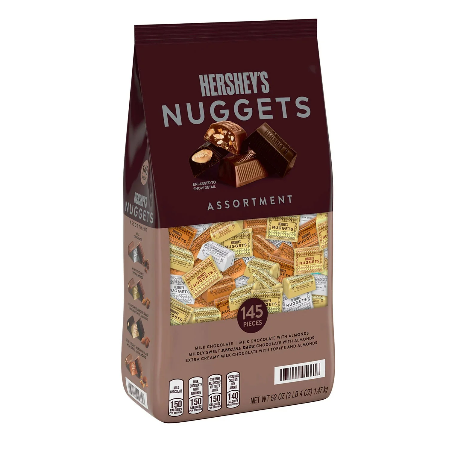 Hershey's Nuggets Assorted Chocolate Candy - 145ct/1pk
