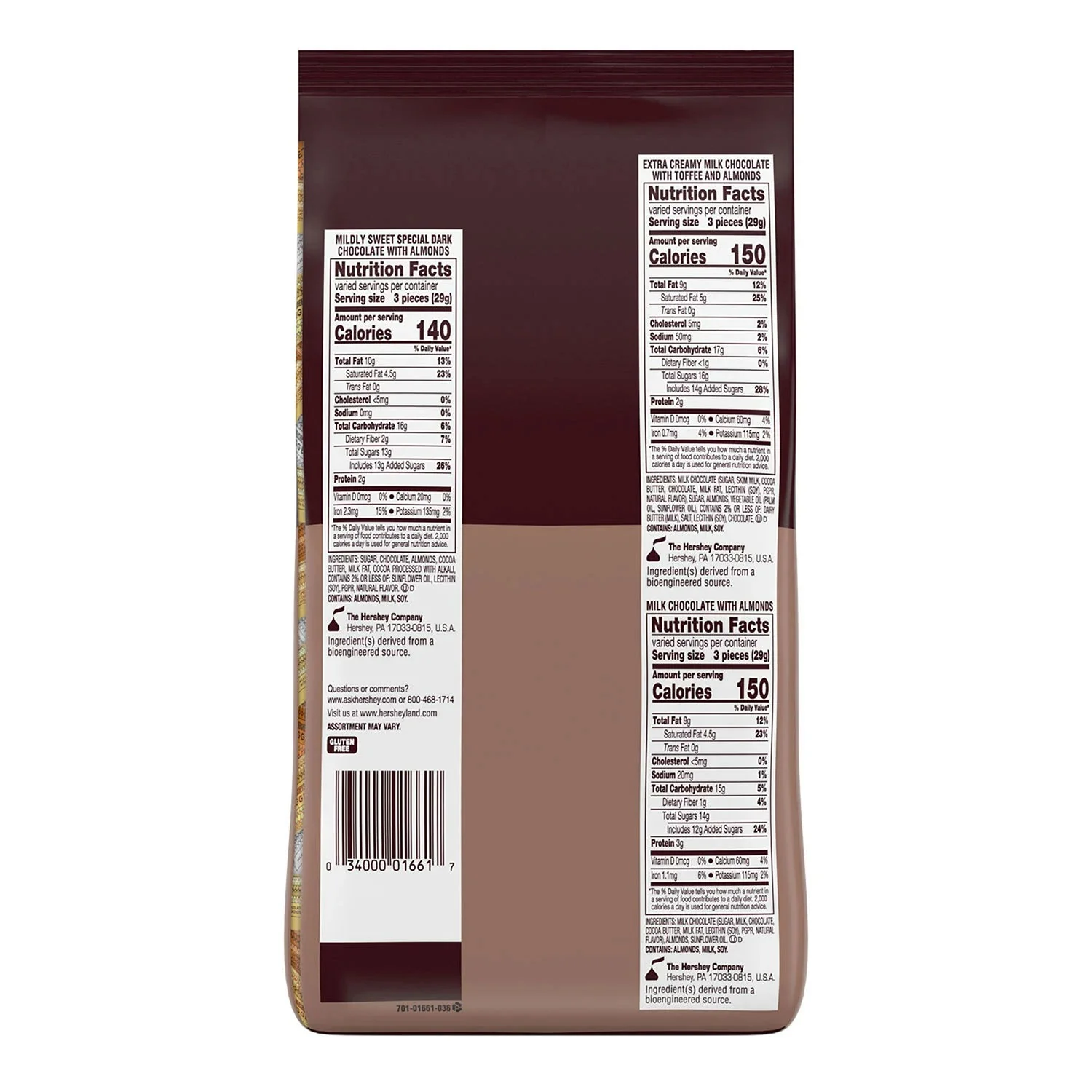 Hershey's Nuggets Assorted Chocolate Candy - 145ct/1pk - Image 2