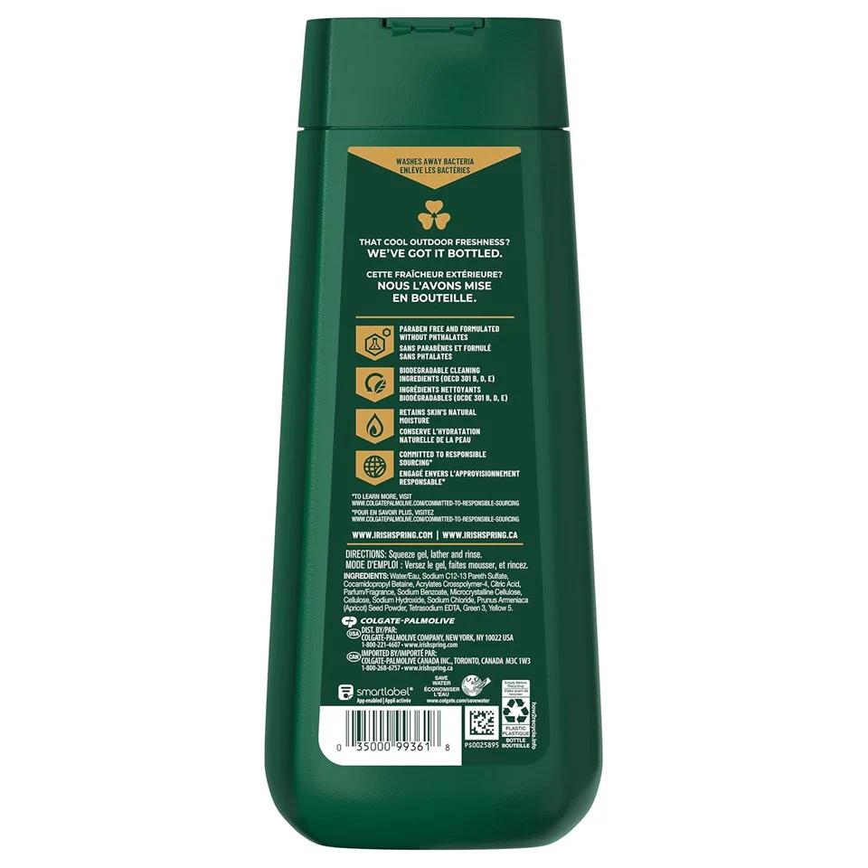 Irish Spring Body Wash Active Scrub - 20oz/4pk - Image 2