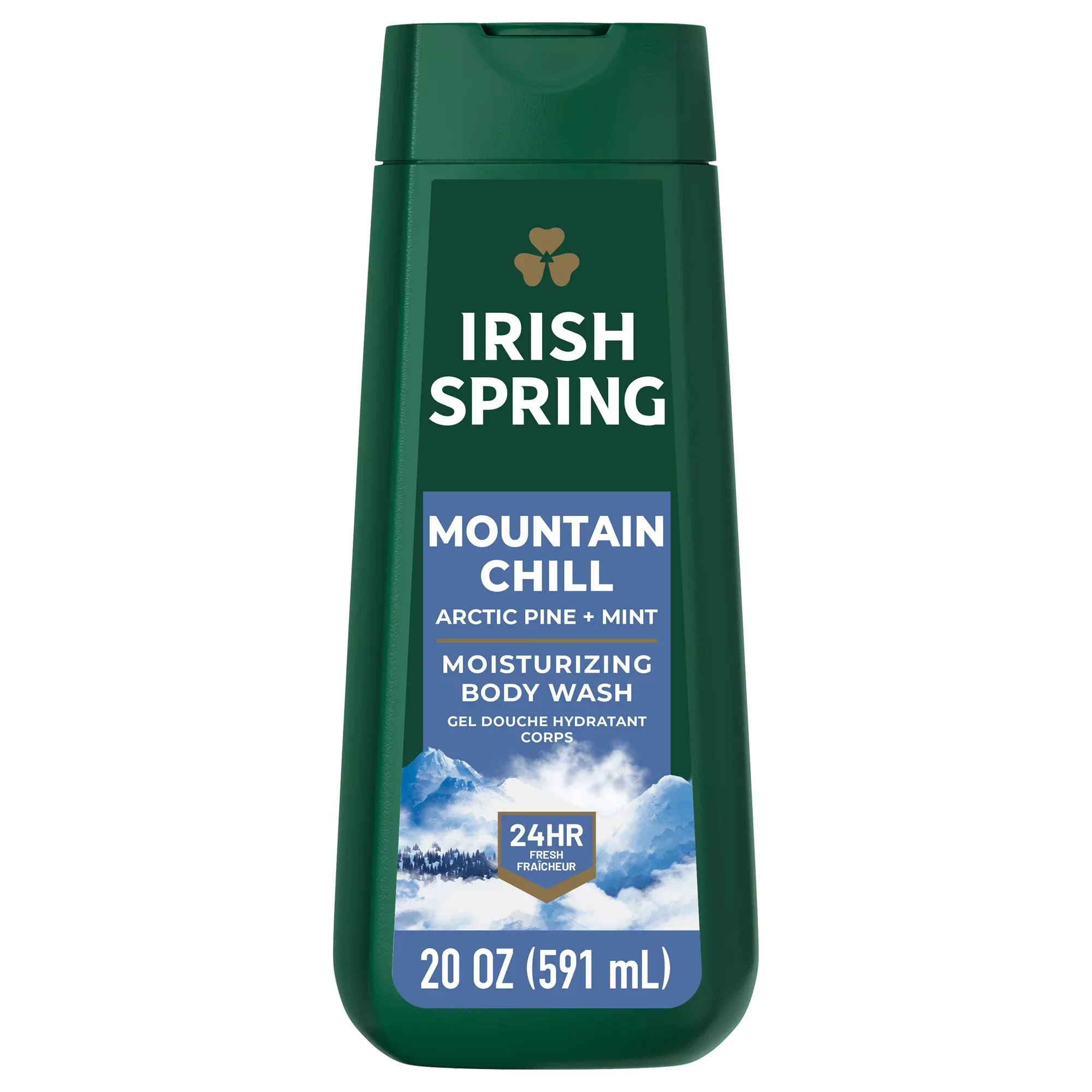 Irish Spring Body Wash Mountain Chill - 20oz/4pk