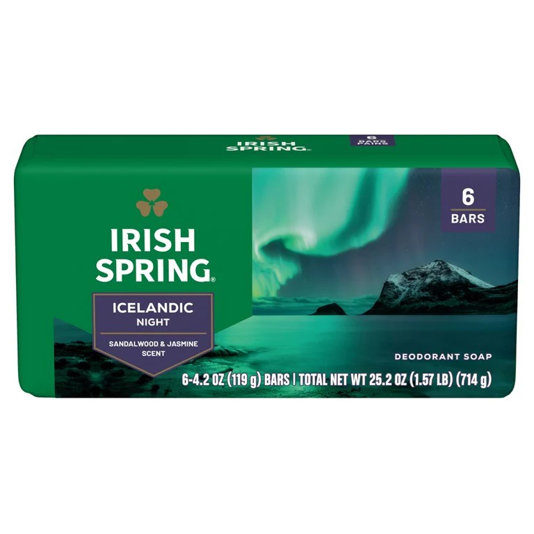 Irish Spring Soap Icelandic Night - (6x4.2)oz/12pk