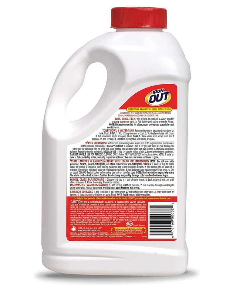 Iron Out Powder Rust Stain Remover - 76oz/6pk - Image 2