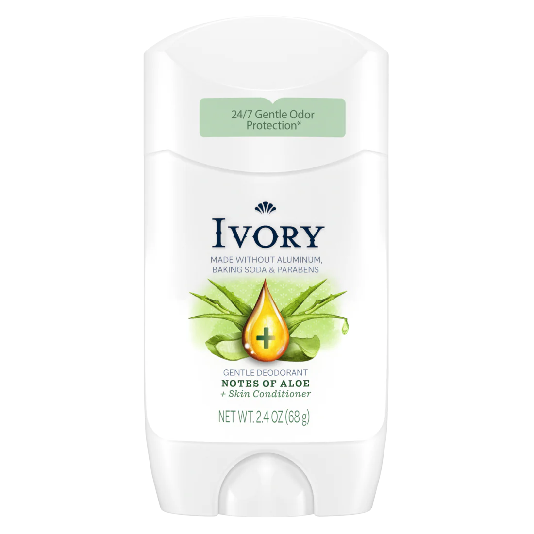 Ivory Gentle Deodorant Notes Of Aloe - 2.4oz/12pk
