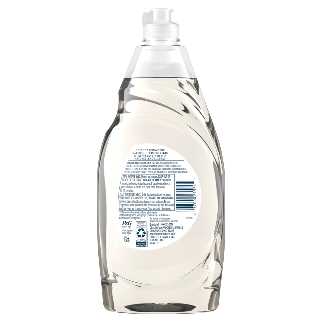 Ivory Classic Dish Soap Dishwashing Liquid Original - 24oz/10pk - Image 2