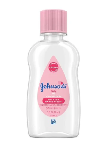 Johnson's Baby Oil (89ml) - 3oz/8pk