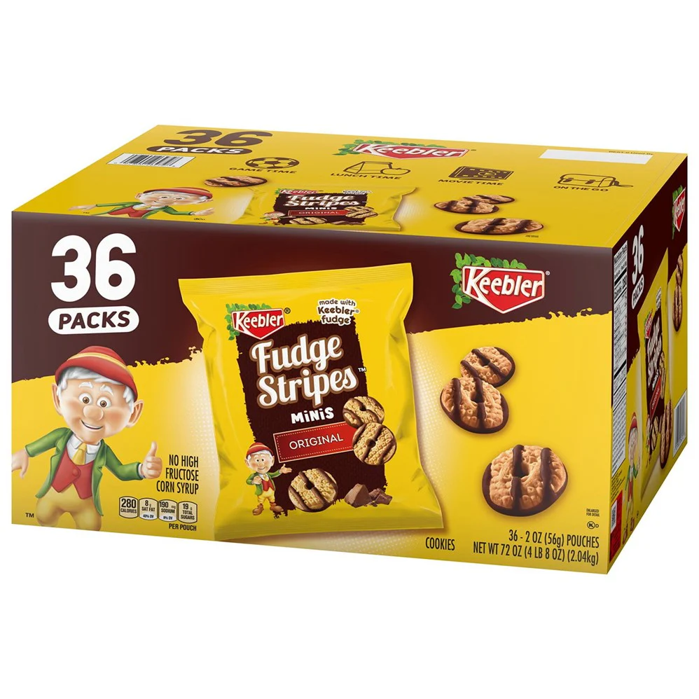 Keebler Mini Fudge Stripes Original - 2oz/36pk - Image 2