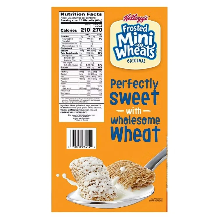 Kellogg's Frosted Mini-Wheats Breakfast Cereal - 55oz/1pk - Image 2