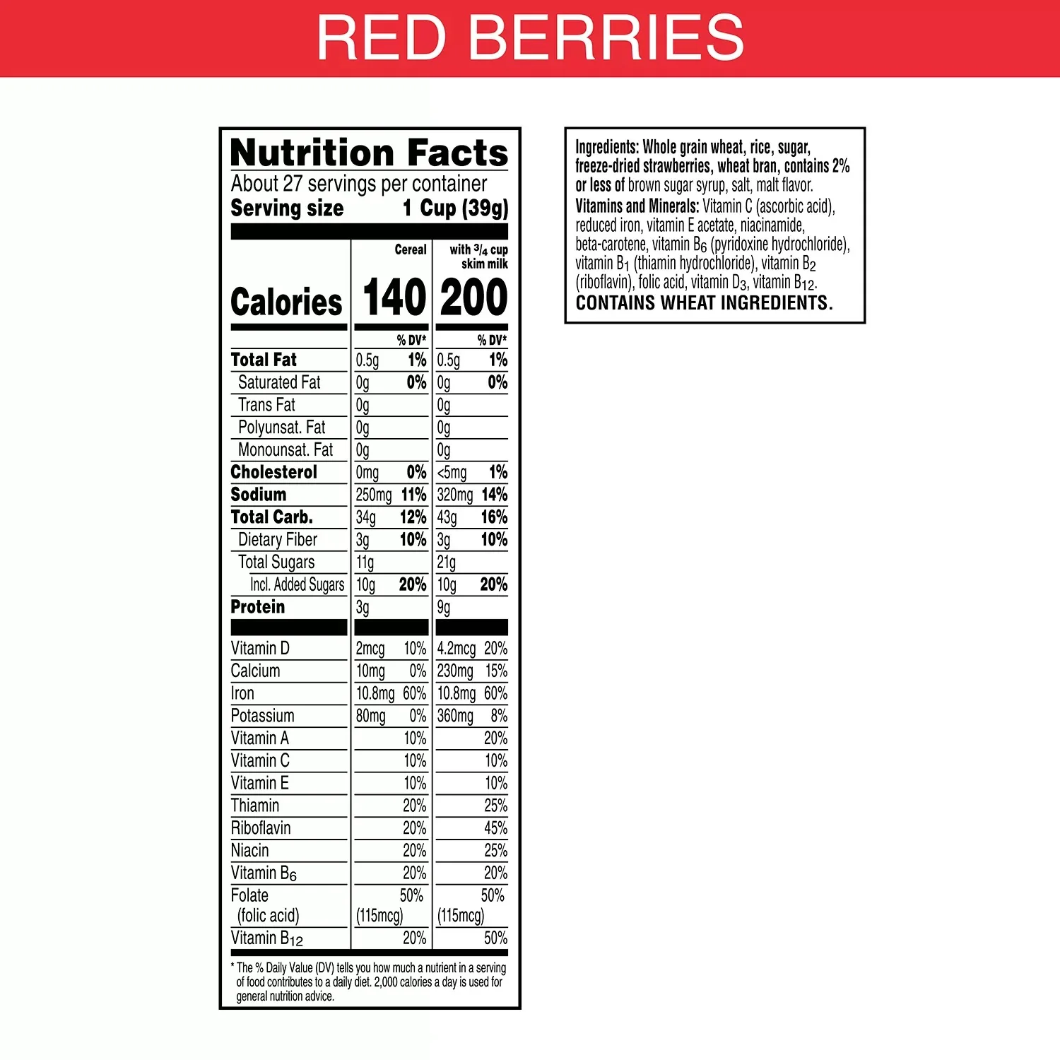Kellogg's Special K Red Berries Cereal - 38oz/1pk - Image 2