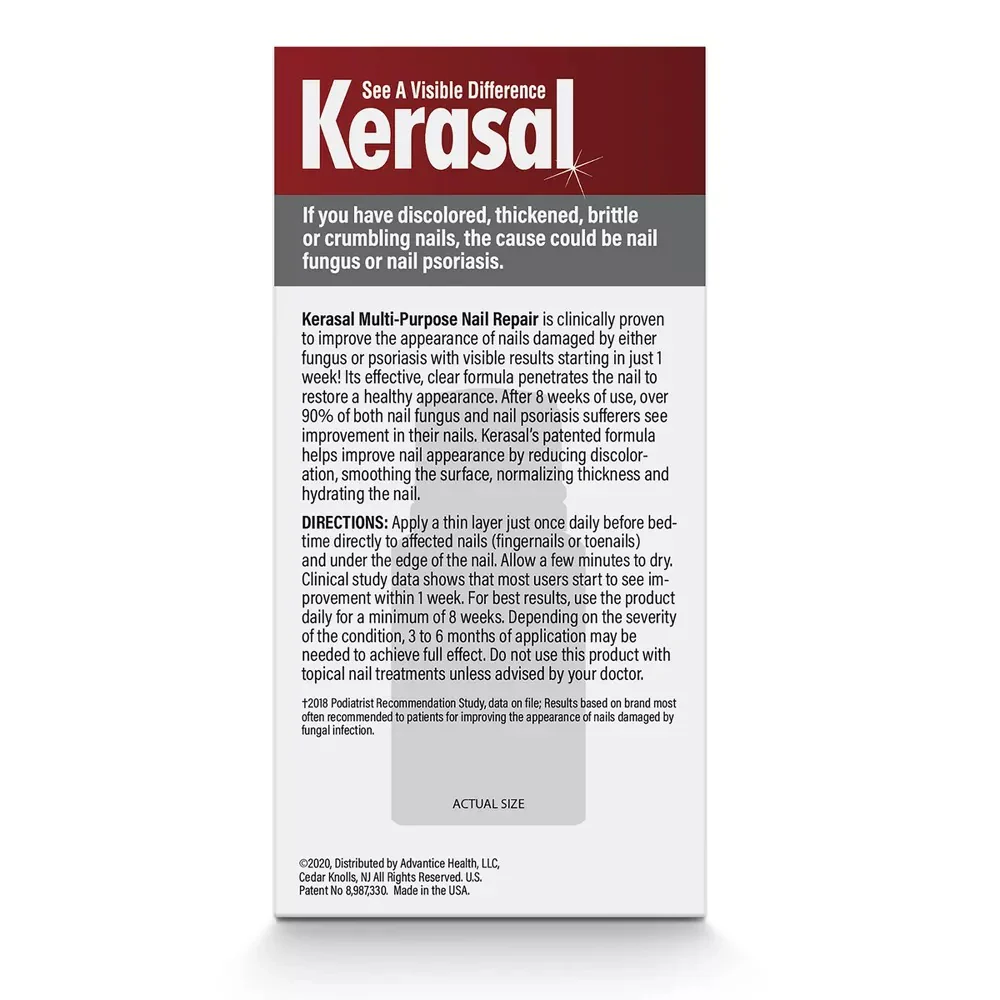 Kerasal Multi Purpose Fungal Nail Renewal Brush - 0.43oz/12pk - Image 2