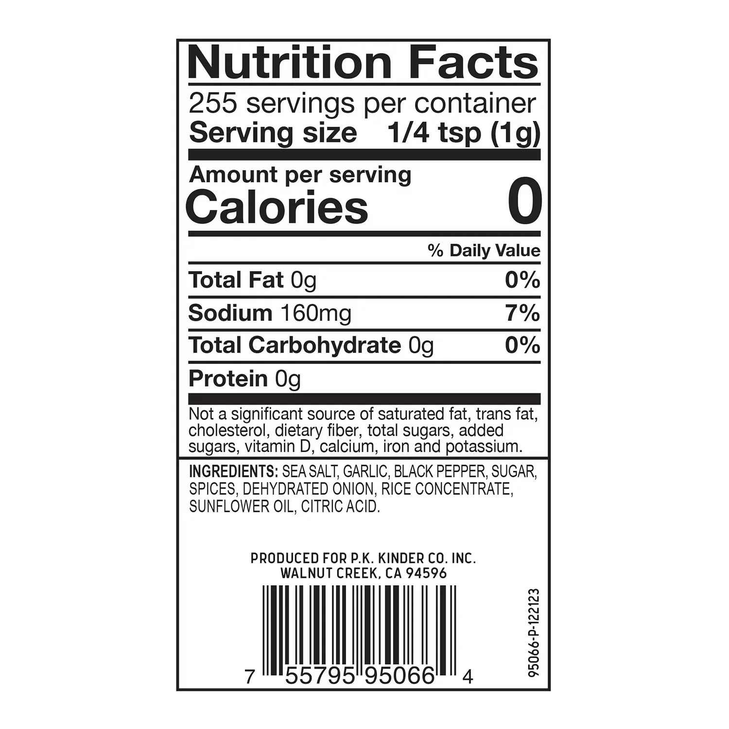Kinder's Butcher's Burger Blend Seasoning - 9oz/1pk - Image 2