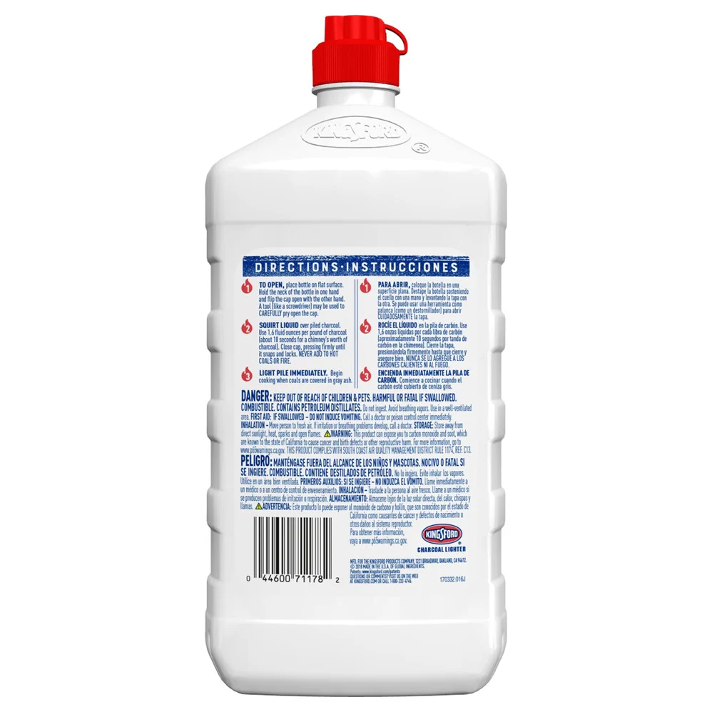 Kingsford Lighter Fluid Bottle - 64oz/6pk - Image 2